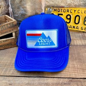 🆕🆕AVIATOR NATION X COORS LIGHT COLLECTORS EDITION TRUCKER HAT UNISEX O/S…